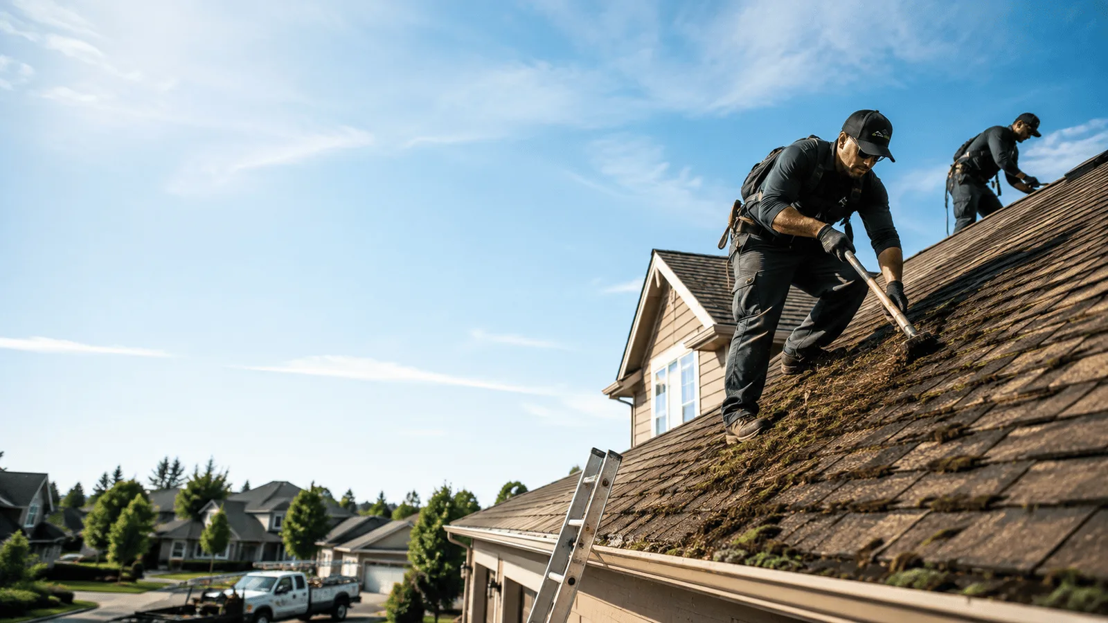 Roof Moss Removal in Alamo, ND near me